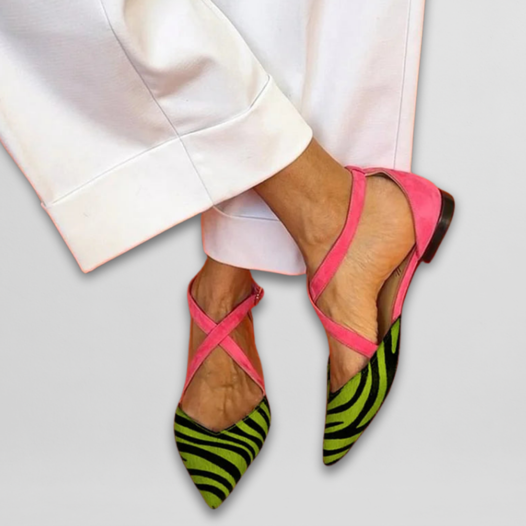 Fern | Ballerina Flats with Straps