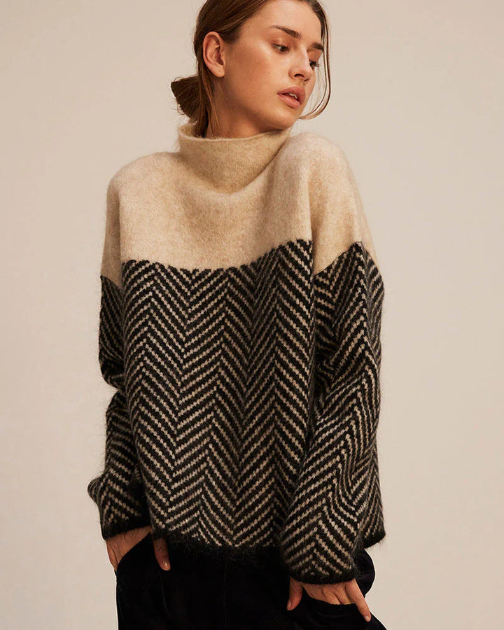 Norah | cotton turtleneck sweater