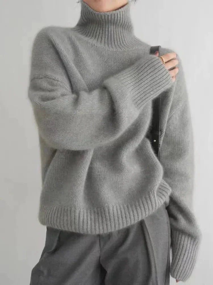 Amaya | premium cozy turtleneck sweater