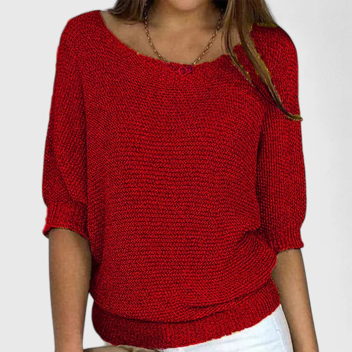 Rachel | effortless knit pullover