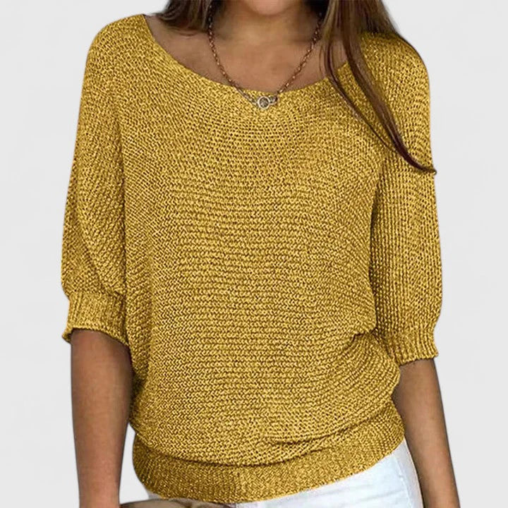 Rachel | effortless knit pullover