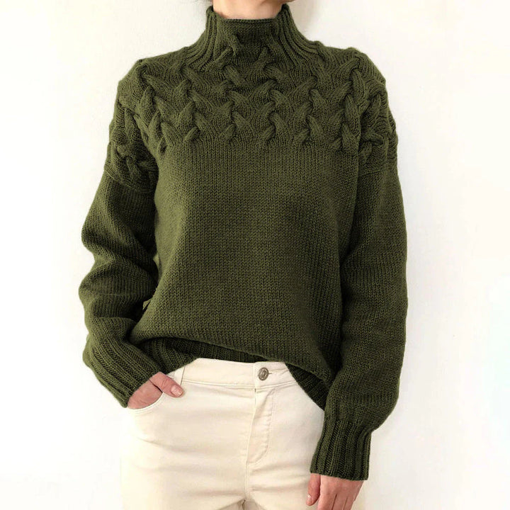 Elena | warm knitted turtleneck