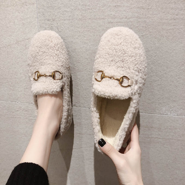 MARTHA | Ultra Comfortable Teddy Loafers