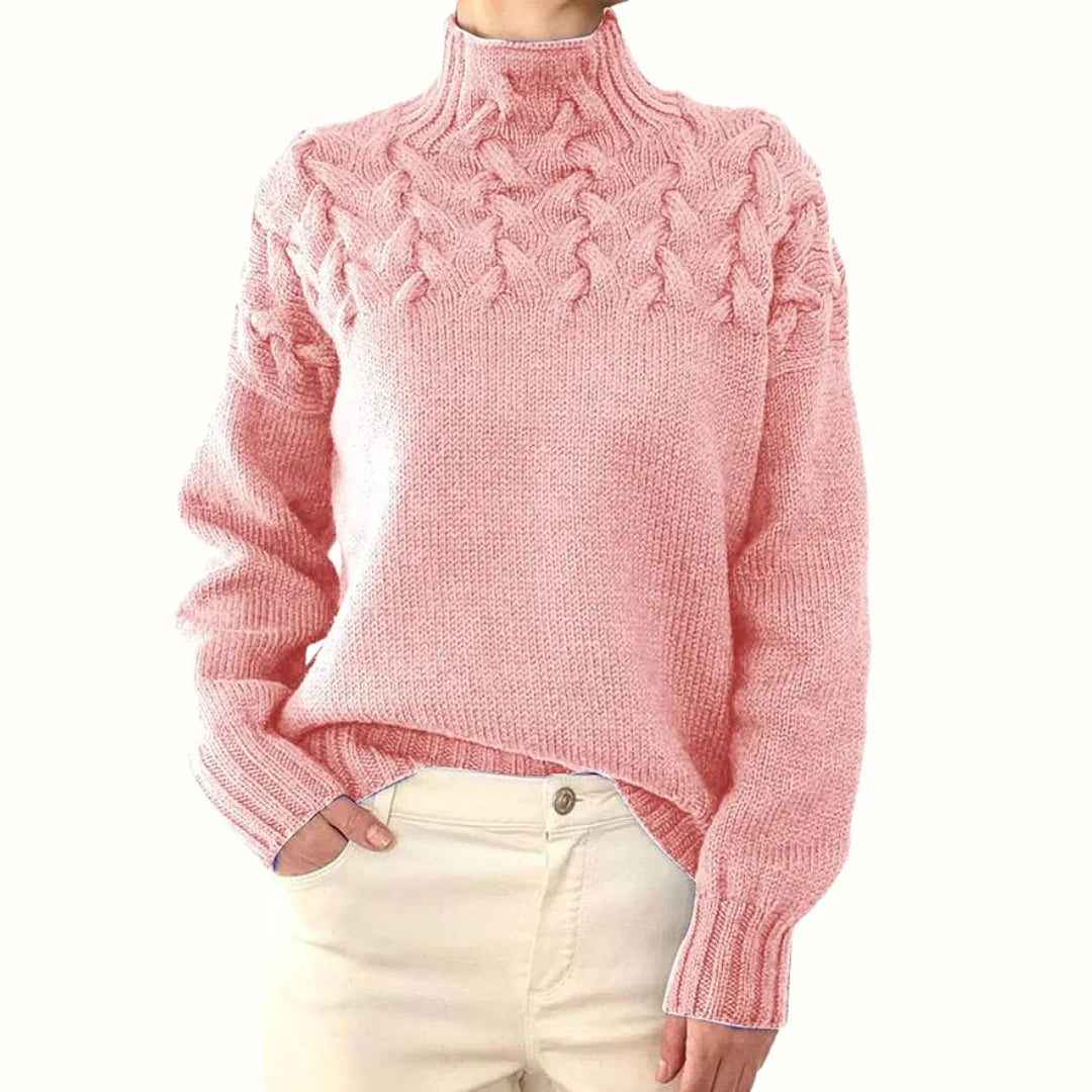 Elena | warm knitted turtleneck