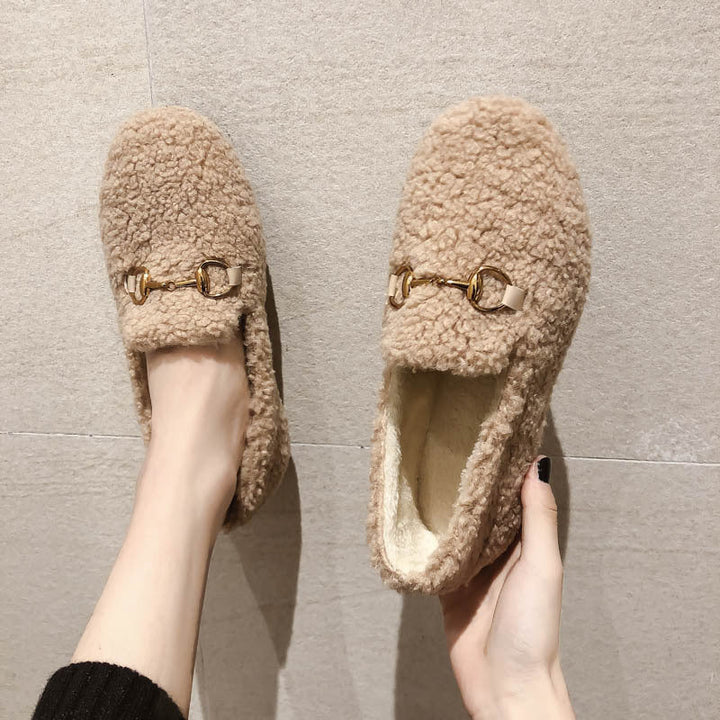 MARTHA | Ultra Comfortable Teddy Loafers