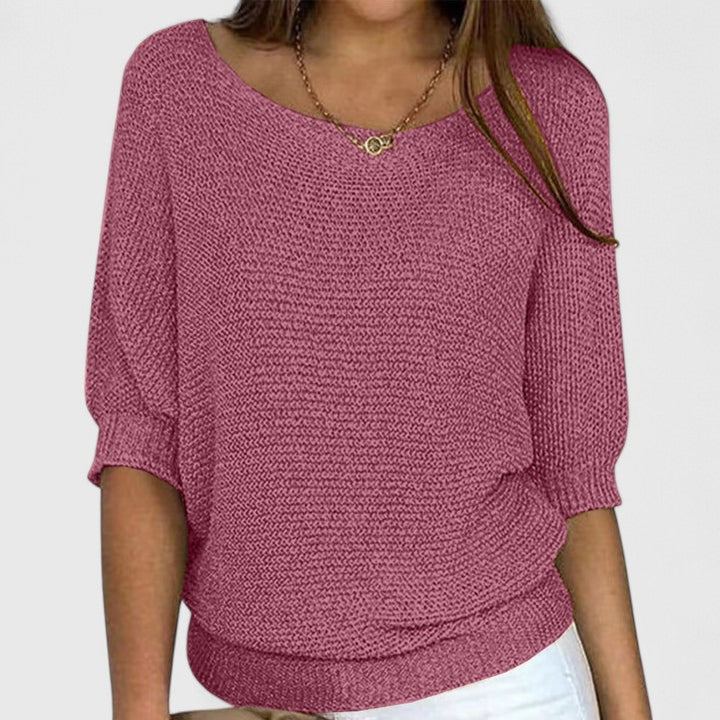 Rachel | effortless knit pullover